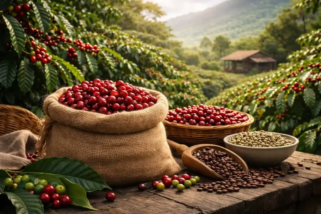 Waar komt koffie vandaan