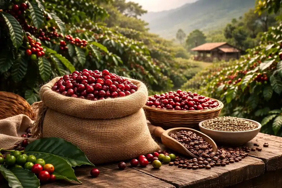 Waar komt koffie vandaan
